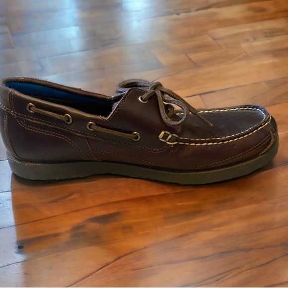 Timberland Classic Leather Boat Shoes Size 10.5 - Picture 3 of 5
